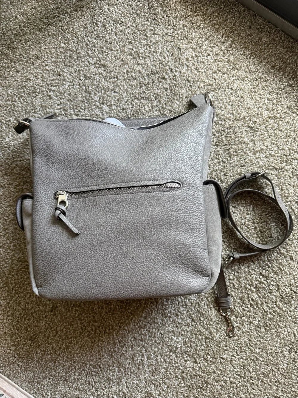 Coach pebbled leather